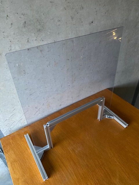 コロナウイルス飛沫対策用パーテーション